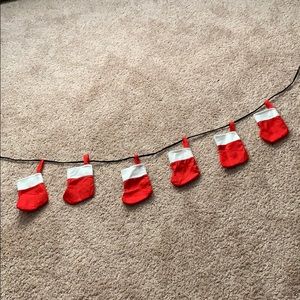 Stocking string Christmas holiday decoration K